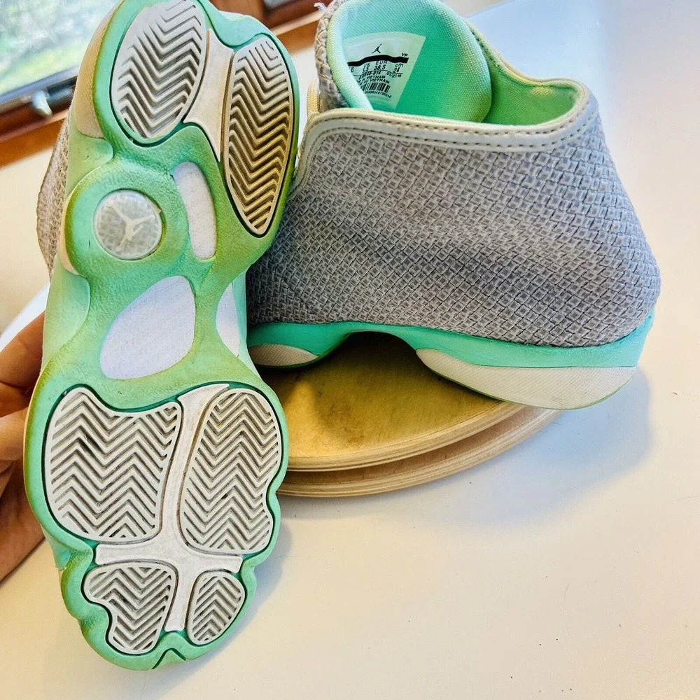 Nike Jordan Horizon GG 819848-014 Gray Mint Sneakers Shoes Size 6y Or Womens 7.5